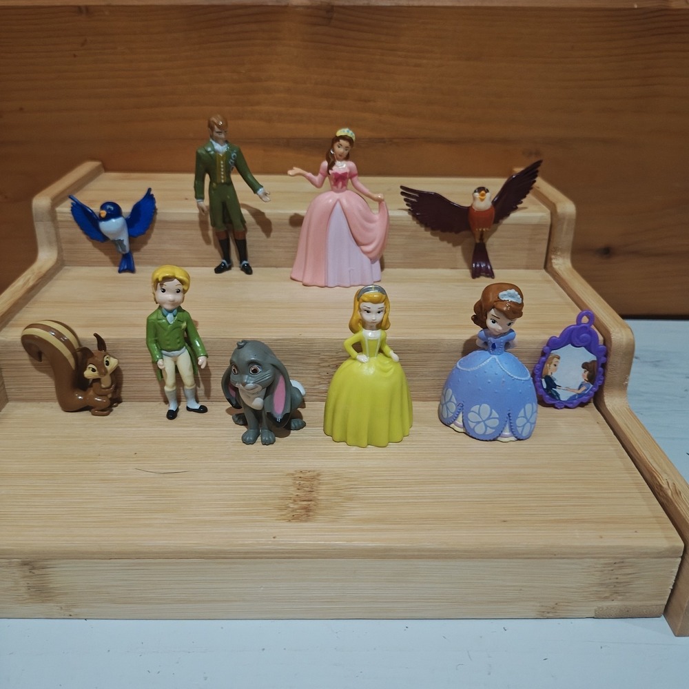 10 Piece Sophia the Great Mini Figure Bundle‎ 1"-2" Cake Topper Official Disney